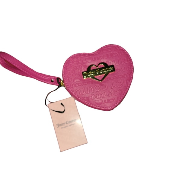 💕NWT Juicy Couture Heart Shaped Wallet💕 - Picture 4 of 7
